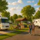 Welcoming RV park with vibrant community