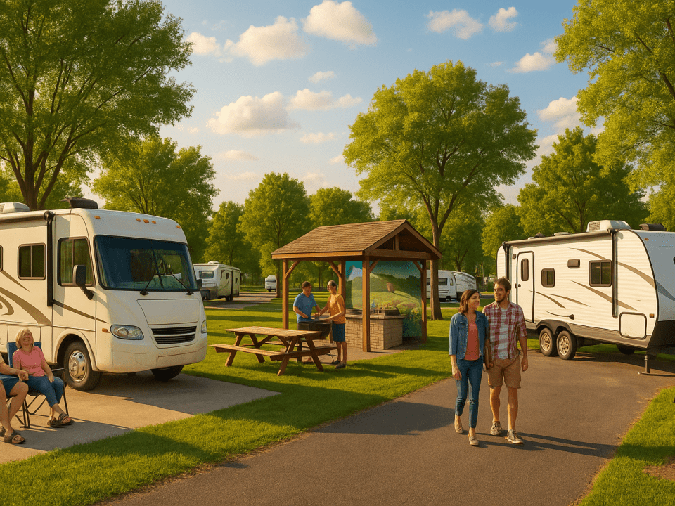 Welcoming RV park with vibrant community