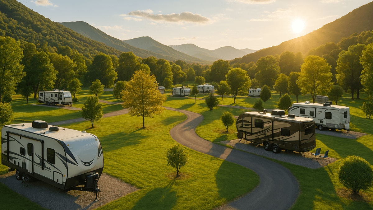 Idyllic RV parks for extended getaways