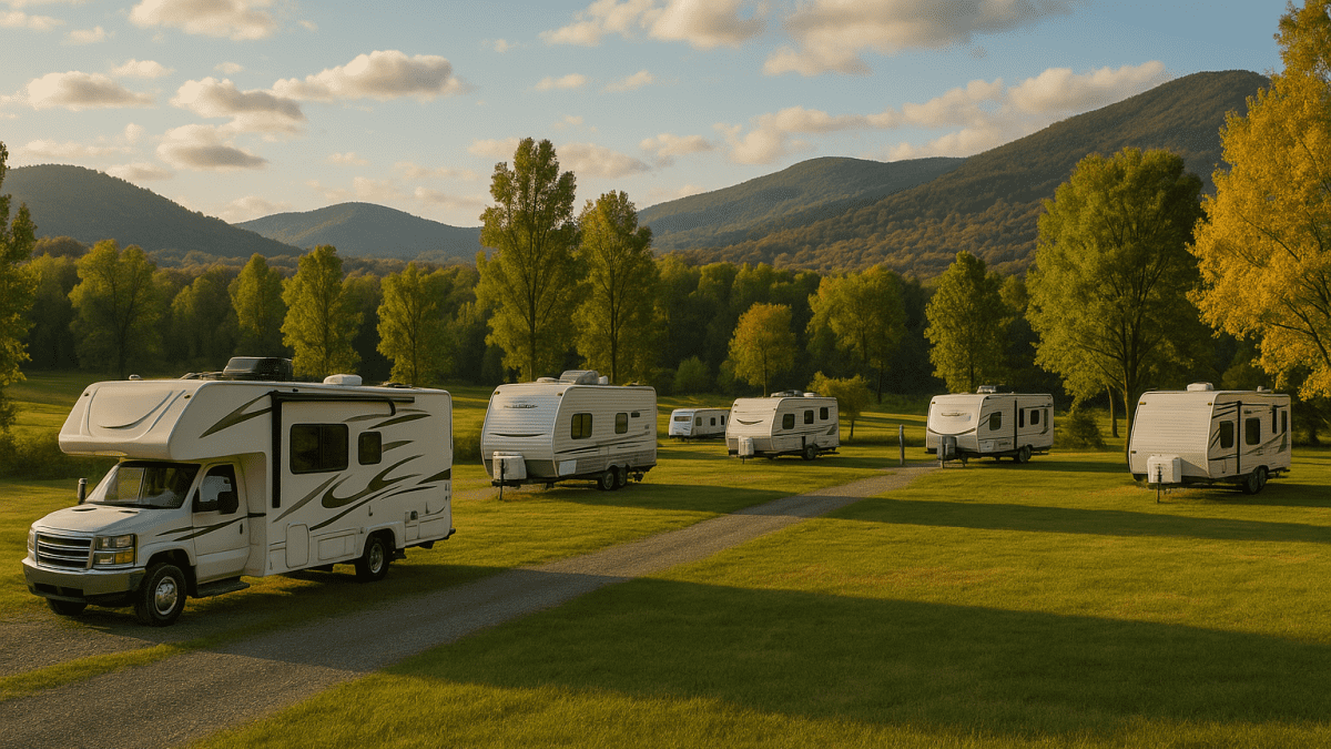 Affordable RV park with scenic views